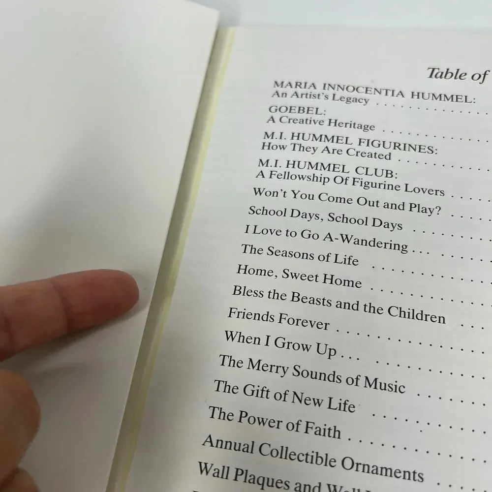 The M.J. Hummel 1989 Guide for Collectors Book